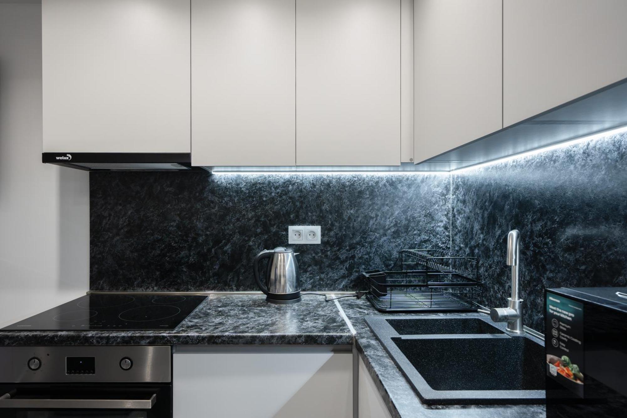 RIS Central Apartments Jerevan Kamer foto